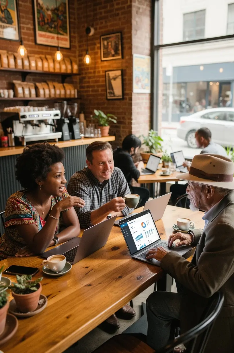 Screenshot of software with adjustable font sizes and contrast settings for better accessibility.